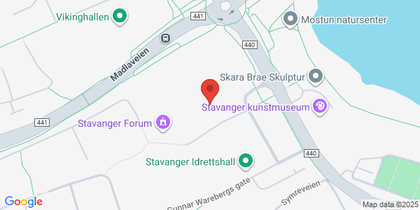 Map displaying event location