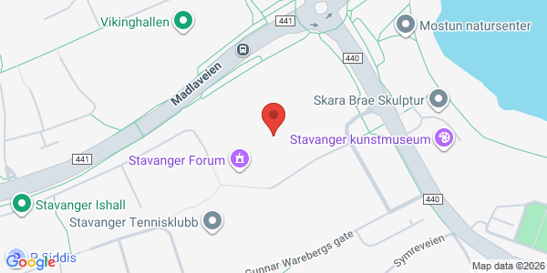 Map displaying event location