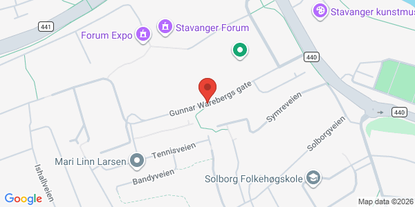 Map displaying event location