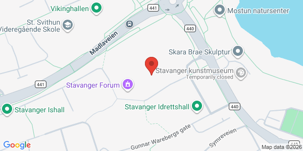 Map displaying event location