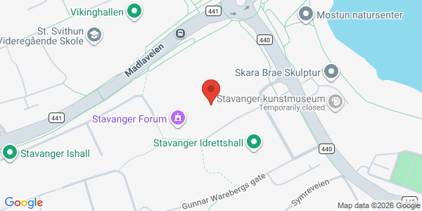 Map displaying event location