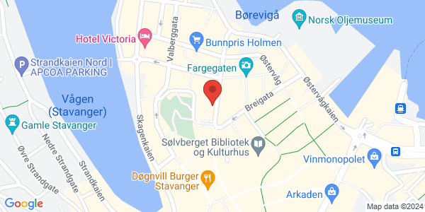 Map displaying event location