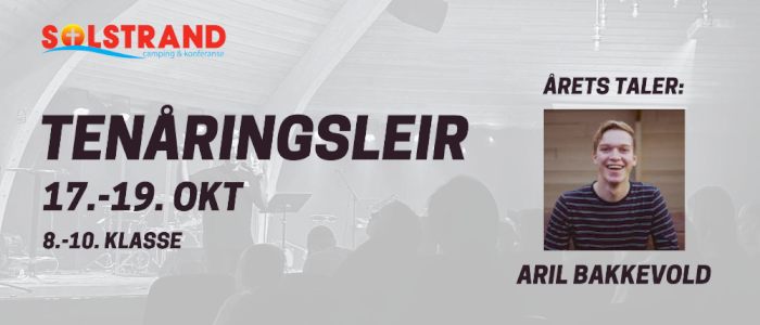 Solstrand høst tenåringsleir 2025