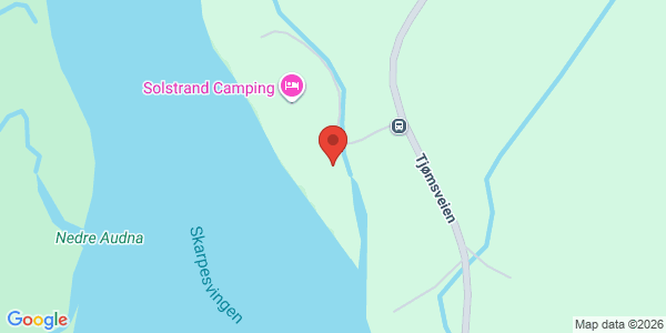 Map displaying event location