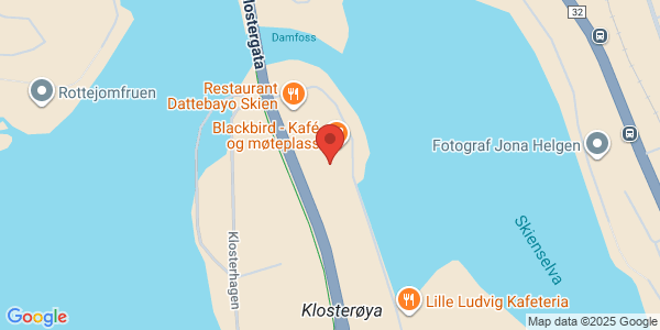 Map displaying event location