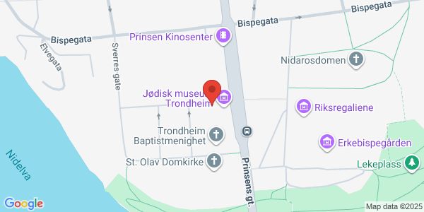 Map displaying event location