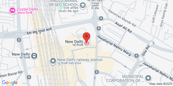 Map displaying event location