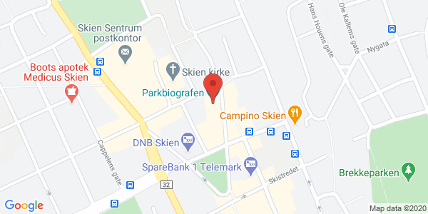 Map displaying event location