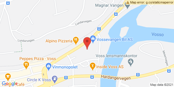 Map displaying event location