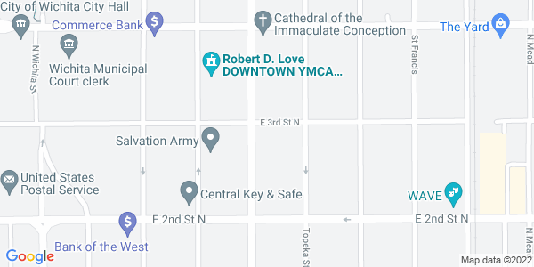 Map displaying event location