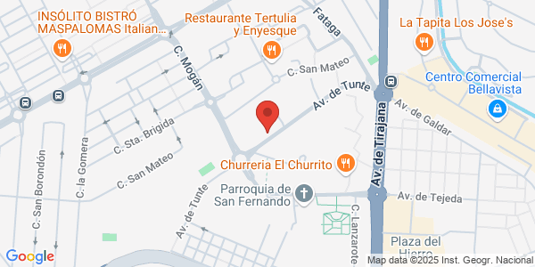 Map displaying event location