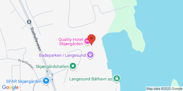 Map displaying event location