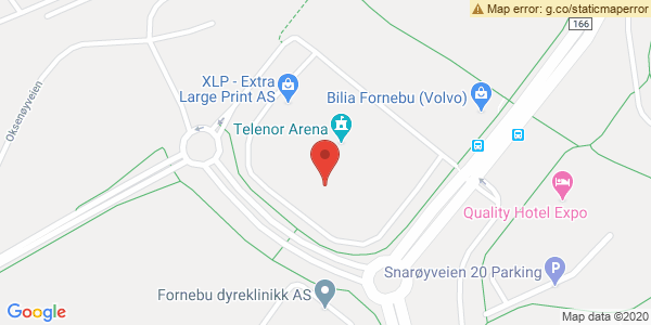 Map displaying event location
