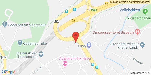 Map displaying event location