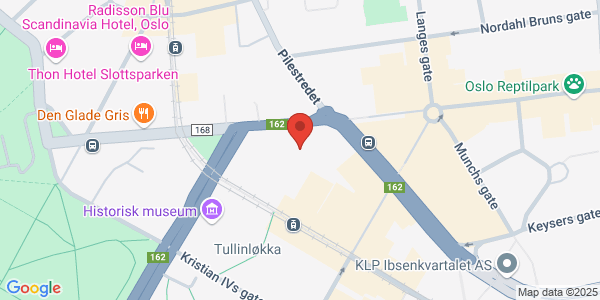 Map displaying event location