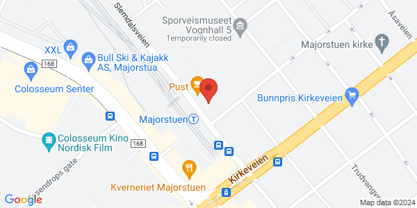 Map displaying event location
