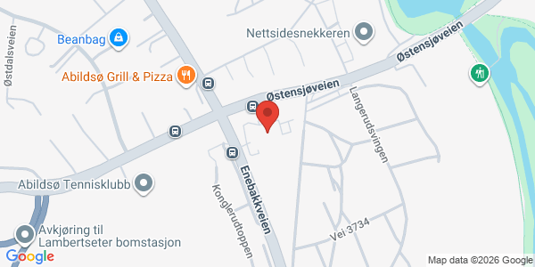 Kart som viser hvor arrangementet foregår