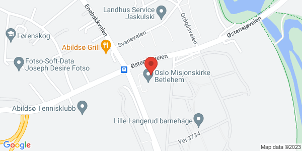 Map displaying event location