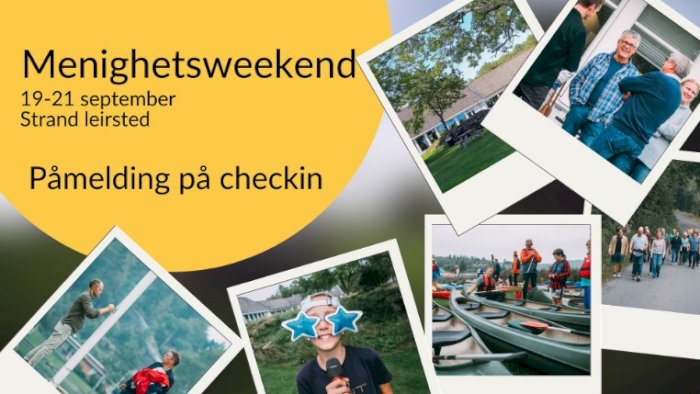 Menighetsweekend Salemkirken 2025