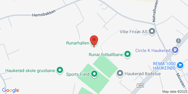 Map displaying event location