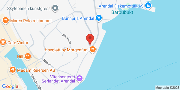 Map displaying event location