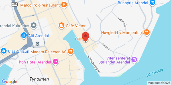 Map displaying event location