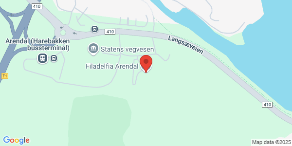 Map displaying event location