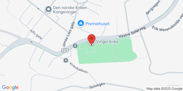 Map displaying event location