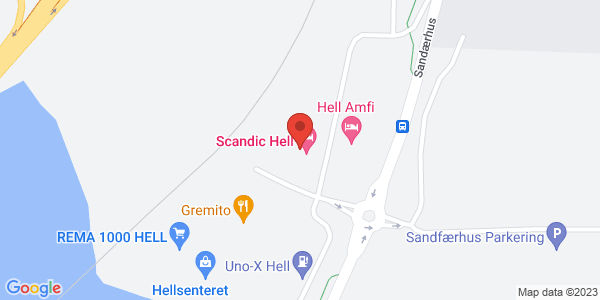 Map displaying event location