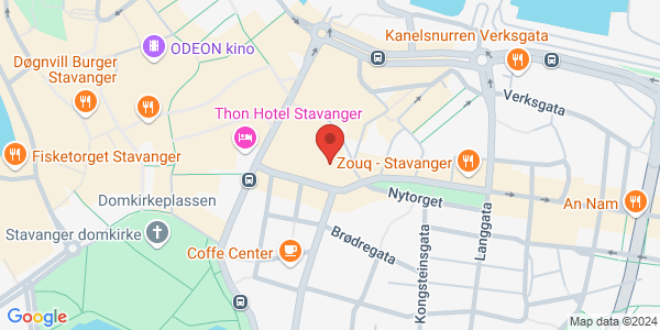 Map displaying event location