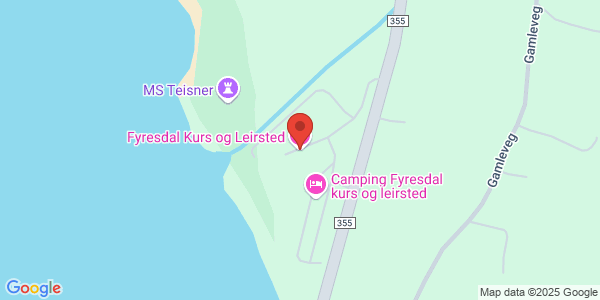 Map displaying event location