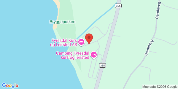 Kart som viser hvor arrangementet foregår