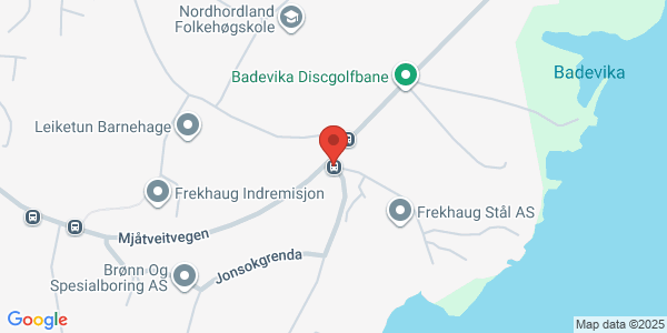 Map displaying event location