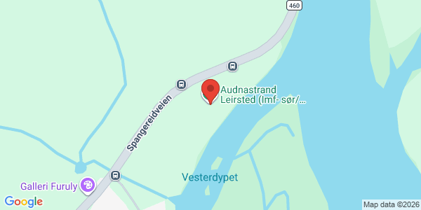 Kart som viser hvor arrangementet foregår