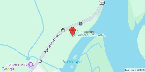 Kart som viser hvor arrangementet foregår