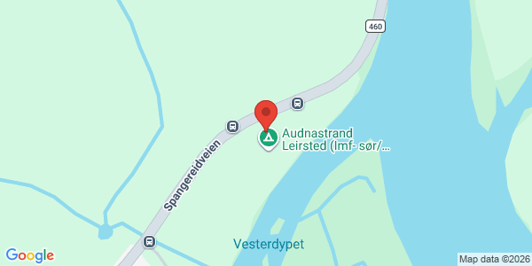 Kart som viser hvor arrangementet foregår