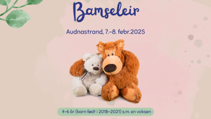 Bamseleir Audnastrand 7.-8. februar 2025