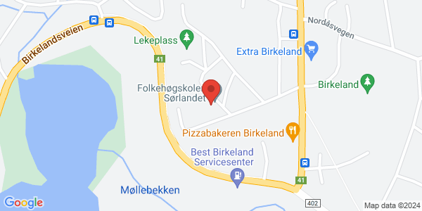 Map displaying event location