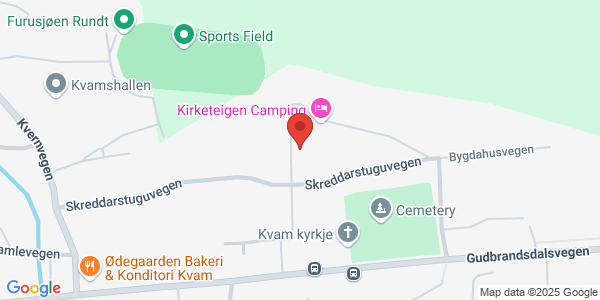 Map displaying event location