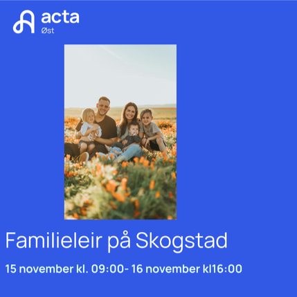 Familieleir på Skogstad