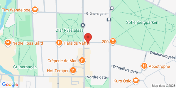 Map displaying event location