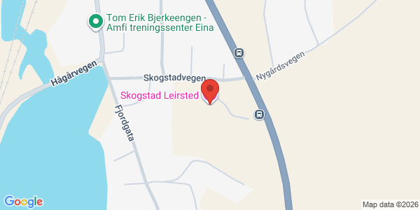 Kart som viser hvor arrangementet foregår