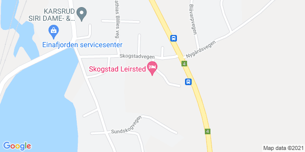 Map displaying event location