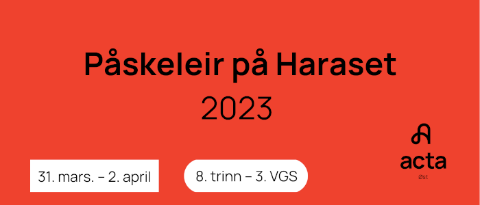 Påskeleir på Haraset 2023