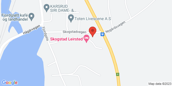 Map displaying event location