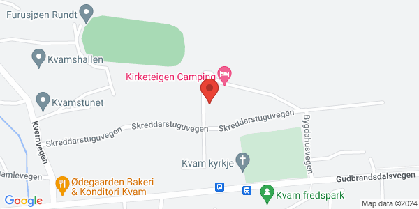 Map displaying event location