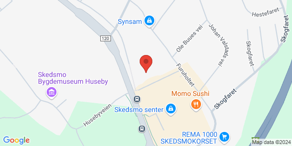 Map displaying event location