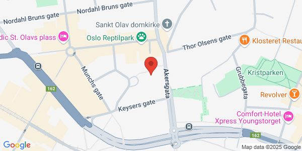 Map displaying event location