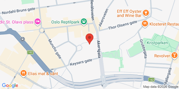 Map displaying event location