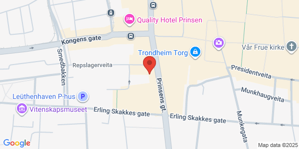 Map displaying event location